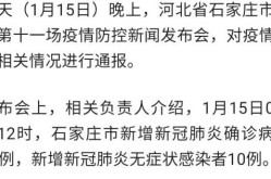疫情最新动态石家庄疫情实时报告（石家庄最新疫情）
