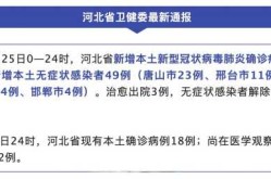 河北新增534例本土无症状（河北新增90例本土确诊）