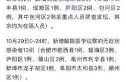 安徽合肥发现一例疑似阳性病例（安徽出现一例无症状感染者）