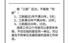 年休假的具体实施细则是什么？如何计算？