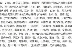 31省新增本土确诊6例，31省份新增本土确诊20例n