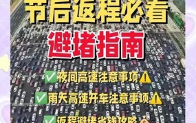 4.30号上高速5.1号下高速：如何避免拥堵？