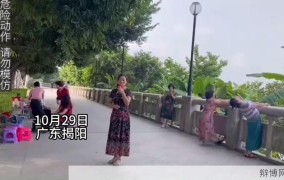 大妈健身引发热议，石栏杆为何被拉断？