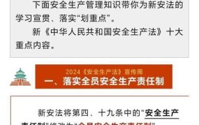 安全生产法修正案2024有哪些新规定？如何落实？