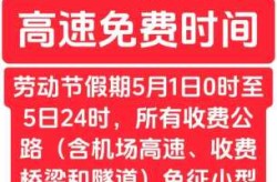 五一高速2023免费吗，2023年五一高速免费时间