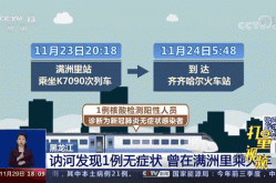 黑龙江新增无症状曾在满洲里乘火车（黑龙江新增例无症状感染者）
