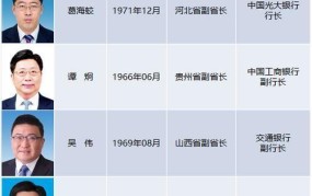 副国级干部名单：中国高层领导架构解析