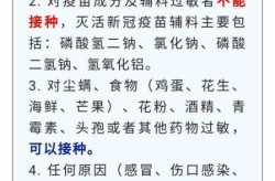 新冠疫苗接种禁忌症和注意事项喝酒（新冠疫苗接种禁忌症和注意事项）