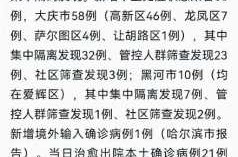 黑龙江新增2例本土确诊，黑龙江新增20例病例