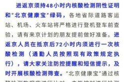 北京进返京最新规定政策，北京返京最新规定当日离京