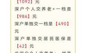 深圳养老保险缴费比例详解，如何计算个人缴费金额？
