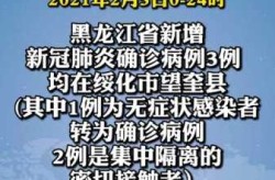 黑龙江新增5例确诊 3例无症状（黑龙江新增本土确诊病例最新消息）