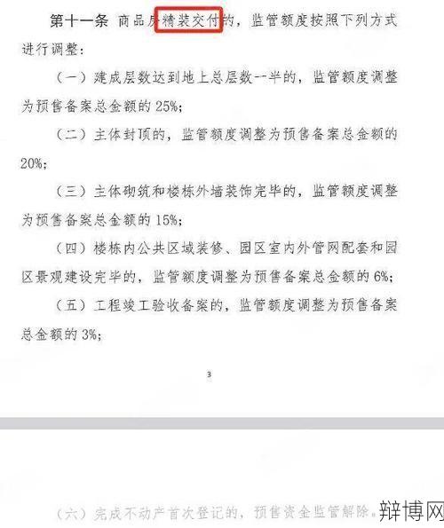 预售资金监管有哪些规定？如何保障购房者的权益？-辩博网