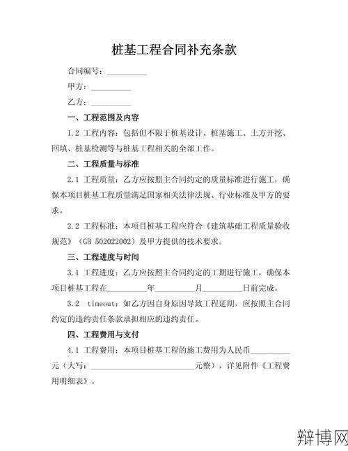 建设工程施工合同，关键条款解读-辩博网