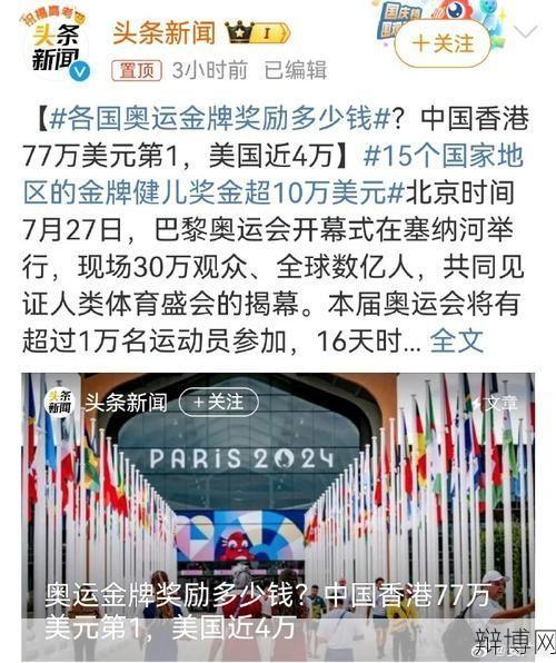 奥运金牌奖励多少钱?奖励标准有哪些?-辩博网 奥运金牌奖励多少钱?奖励标准有哪些?-辩博网