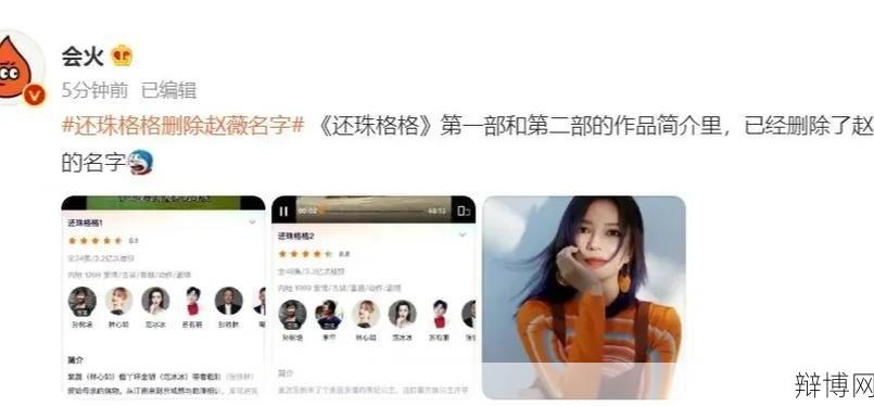 为什么赵薇作品被多平台除名?原因是什么?-辩博网 为什么赵薇作品被多平台除名?原因是什么?-辩博网