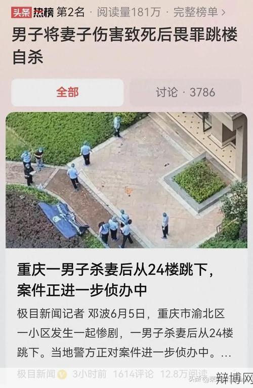 警方通报男子杀人后跳楼砸死路人：事件背后有什么原因？-辩博网