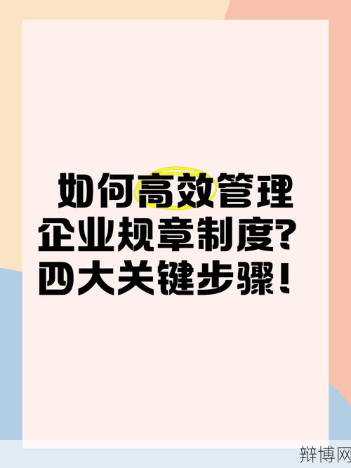 企业制度管理实战技巧，如何提升管理效率？-辩博网