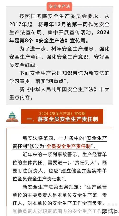 安全生产法修正案2024有哪些新规定?如何落实?-辩博网 安全生产法修正案2024有哪些新规定?如何落实?-辩博网