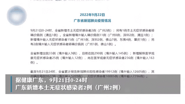 广东新增本土确诊5例 无症状9例（全国新增本土病例最新消息）
