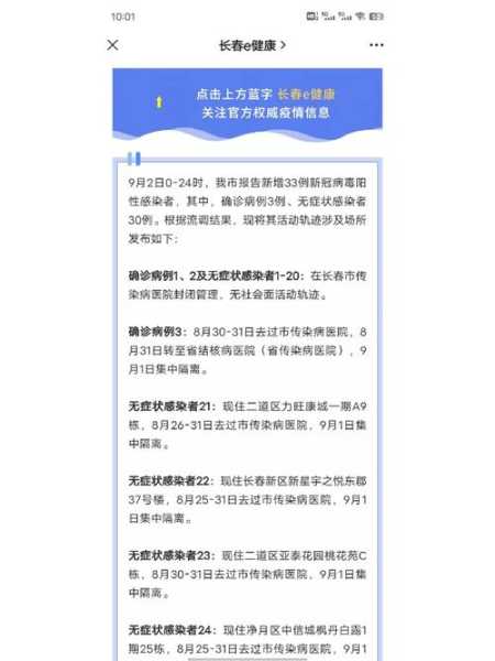 长春15天查询最新消息疫情（吉林省发布最新传染病疫情）