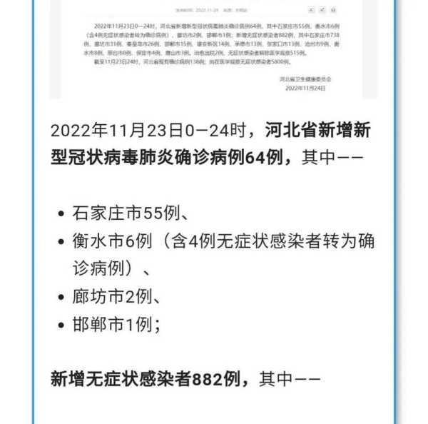 河北新增72例本土确诊病例（河北传染病最新2025）