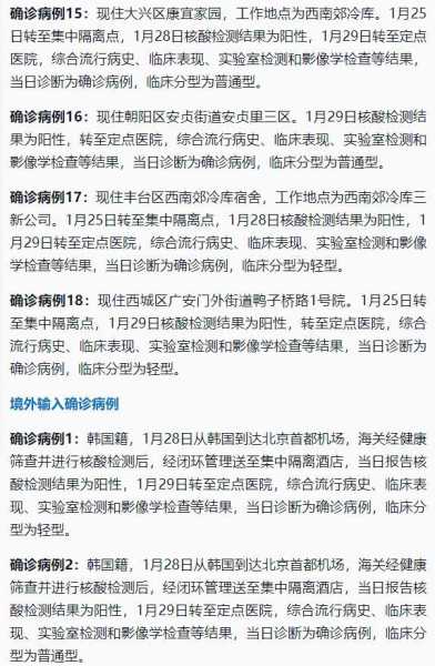 北京昨日新增本地确诊病例31例（北京本土确诊病例最新情况）