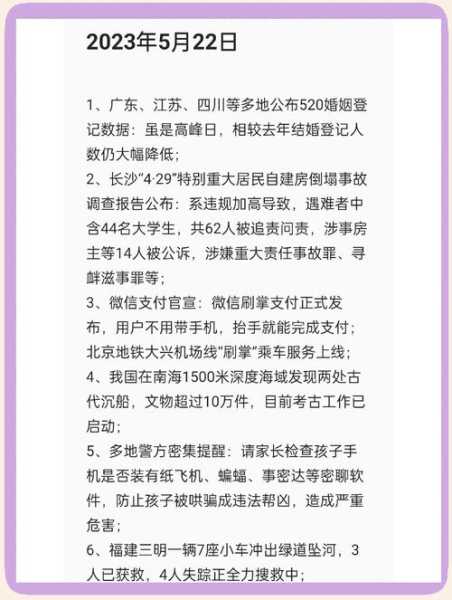 2023最近新闻大事件汇总（2023年新闻大事概述）