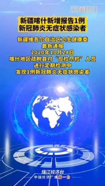 喀什新增无症状感染者116例（全国新增无症状感染者）