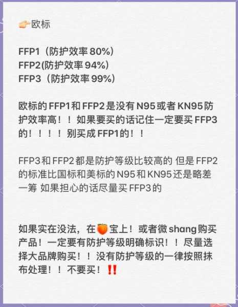 韩国kf94和kn95口罩的区别(n95和kn95口罩哪个好)