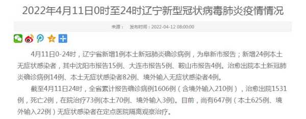辽宁鞍山新增1例无症状感染者（辽宁无症状感染者最新消息）