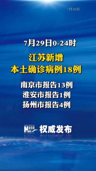 江苏新增本土确诊13例，江苏新增40例本土确诊病例