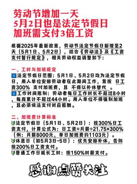五一法定节假日是几天,五一法定是2天吗
