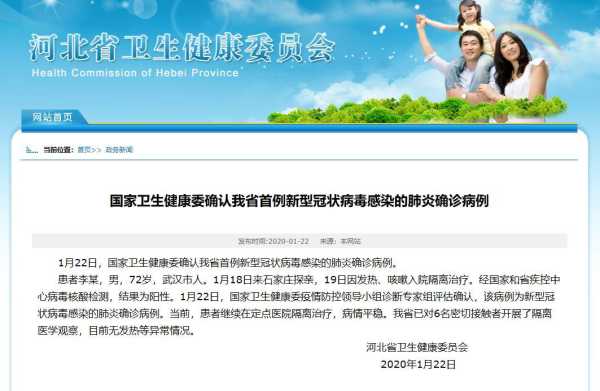新型冠状病毒河北,河北又出现新病毒了吗
